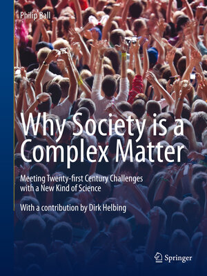 cover image of Why Society is a Complex Matter